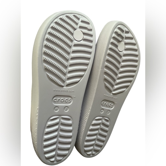 Crocs Yellow and Purple Sandals - Picture 4 of 6